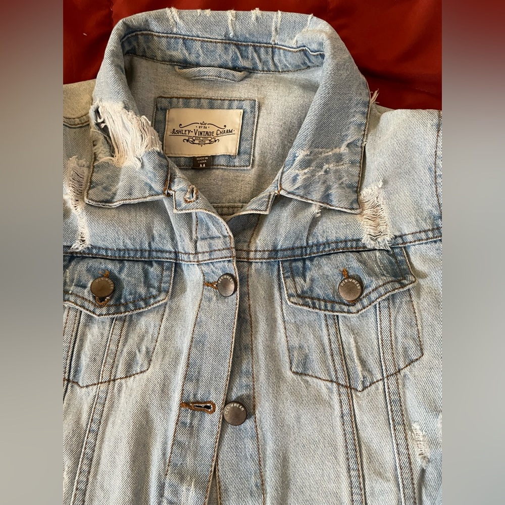 Ashley vintage Jacket, distressed look
